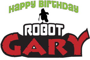 Robot Gary - Cake Design