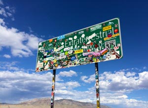 Extraterrestrial Highway Sign - Nevada